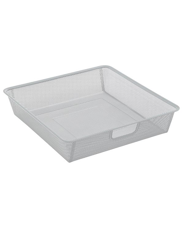 Корзина мелкосетчатая ПРАКТИК Home GBM 45х10 белая